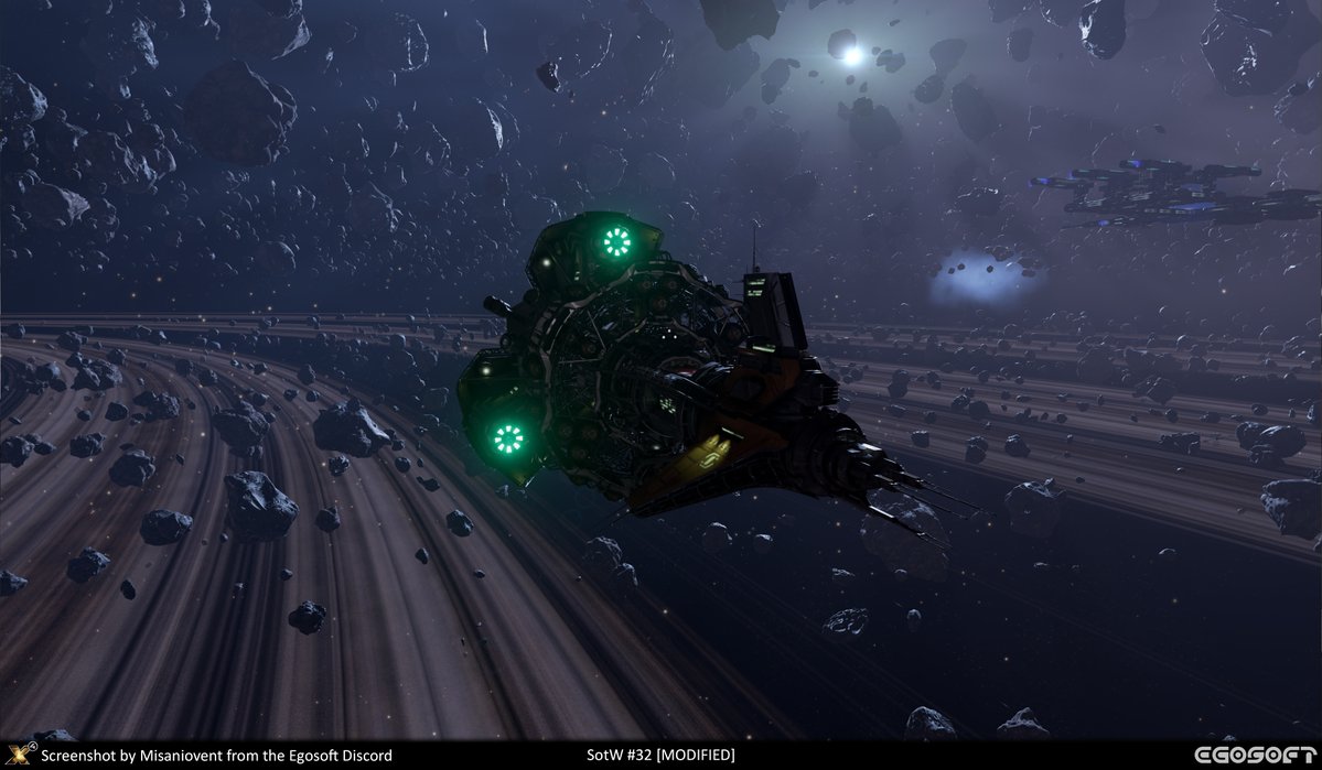 EGOSOFT's tweet photo. 📸 SOTW time! Again! 👀
These awesome #X4Foundations screenshots won this week's #ScreenshotOfTheWeek, shared by Temetvince, Skazheniykhaak, Misaniovent and Kornflaker. 💯
🛒 Grab #X4Foundations at 80% off on Steam!
🔗 https://t.co/jxqv2DbMAL
#Gaming #SpaceSim #Space https://t.co/RRBbk3YZHe