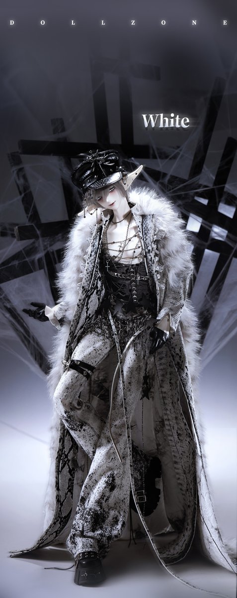 DOLKSTATION's tweet photo. 【お知らせ】
DOLL ZONEより、どこか妖しい魅力をまとった70cm級アニメ造形ドール『White』が新登場。
最大15％OFFのキャンペーンも開催中！

➡️ https://t.co/z1P5nF7CU3

メイク付きフルセットは数量限定先着販売。
新作記念で最大15%OFFの受注期間は9/23(水・祝) 23:59まで！ https://t.co/sJVPpQYQLK