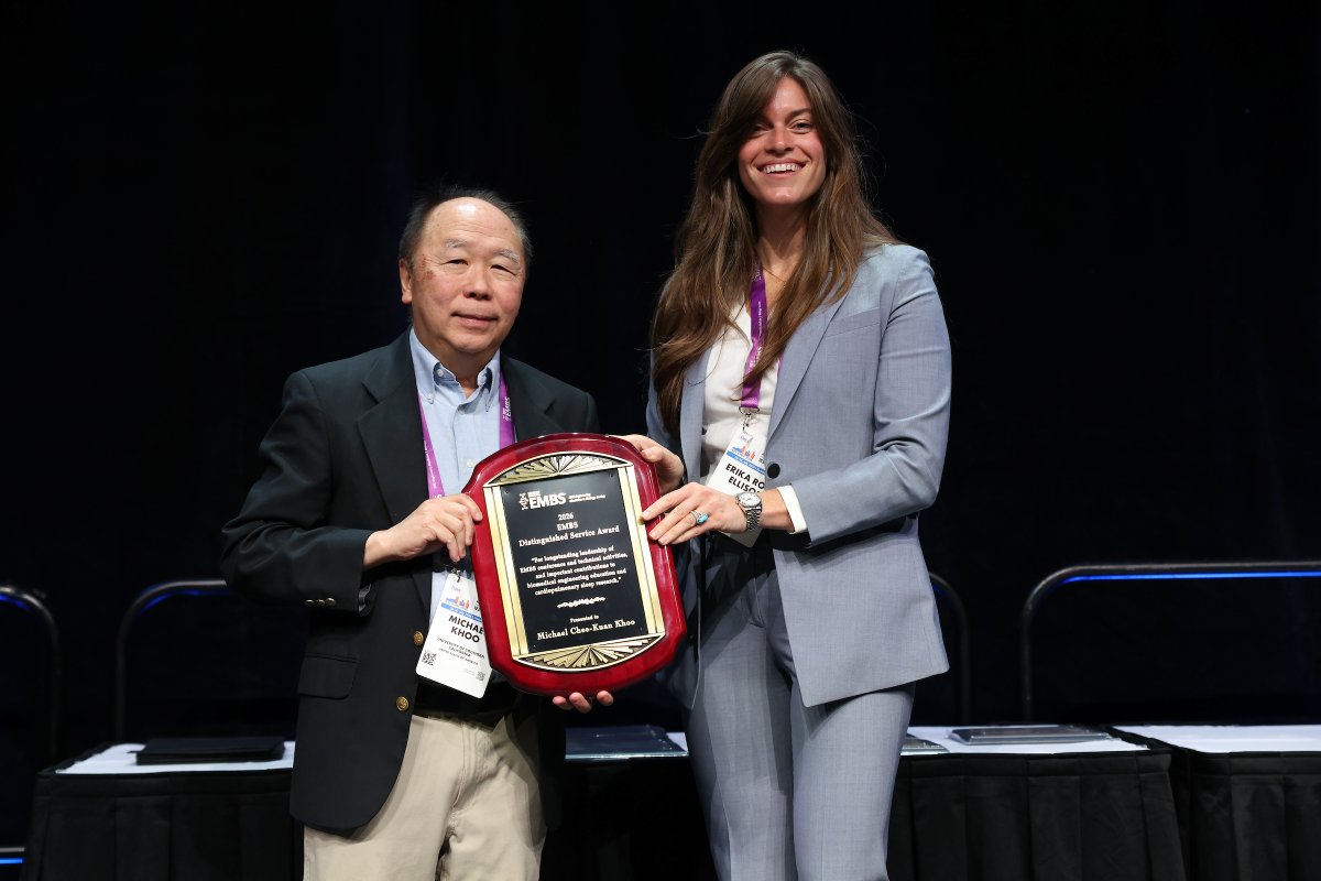 IEEEembs's tweet photo. Congratulations to our 2026 EMBS Society Award recipients! π
Academic Career Achievement Award: Andrew Laine
Distinguished Service Award: Michael Chee-Kuan Khoo
Early Career Achievement Award: Miriam Filippi
Technical Achievement Award: Lena Maier-Hein
#IEEE #EMBS #EMBC2026 https://t.co/rPA7AHyCSS