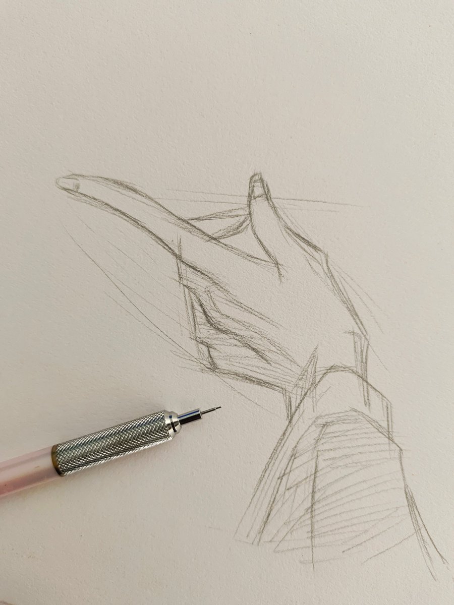 DebbieB08622985's tweet photo. Tired of busy days Try this 15-minute sketching session with basic pencils! No skills needed, just let your hands follow your mood.  #ArtForAll https://t.co/CwJMd5gjlp