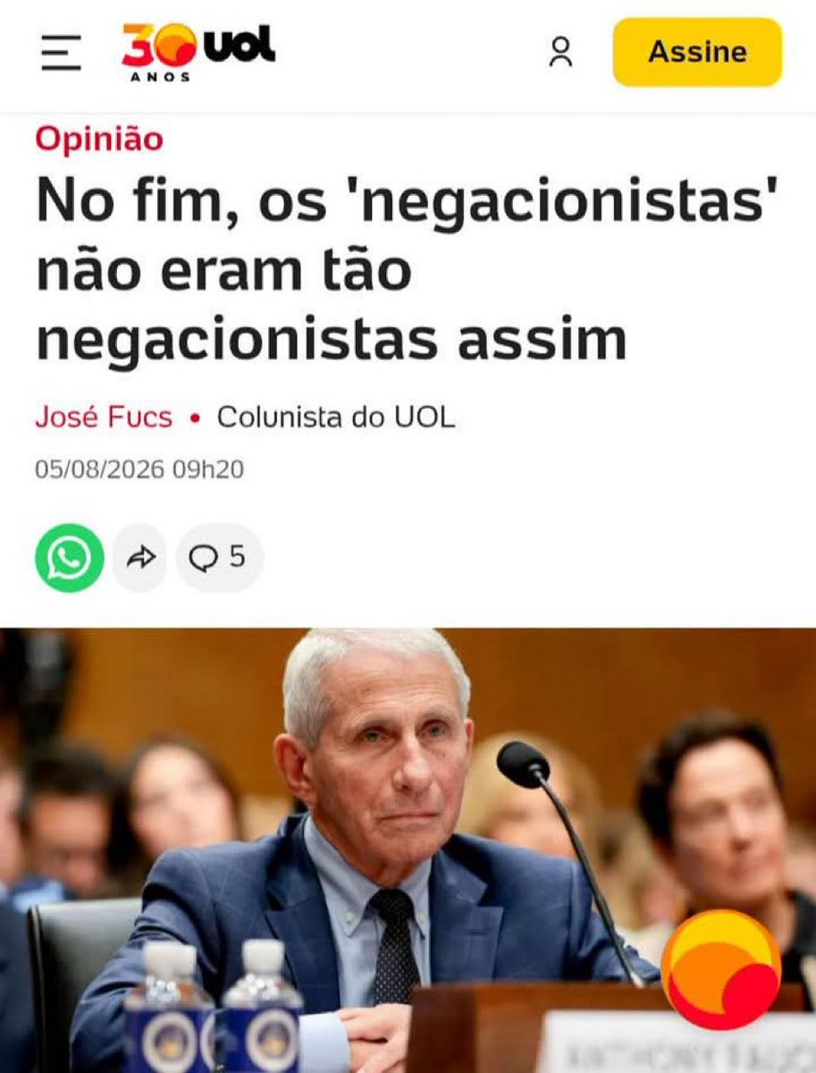 MedicoLiberdade's tweet photo. NADA COMO O TEMPO KKKKKKKKK

OBRIGADO UOL PELA MEA-CULPA, não esperava isso de vocês!! https://t.co/jnCHnwZXux