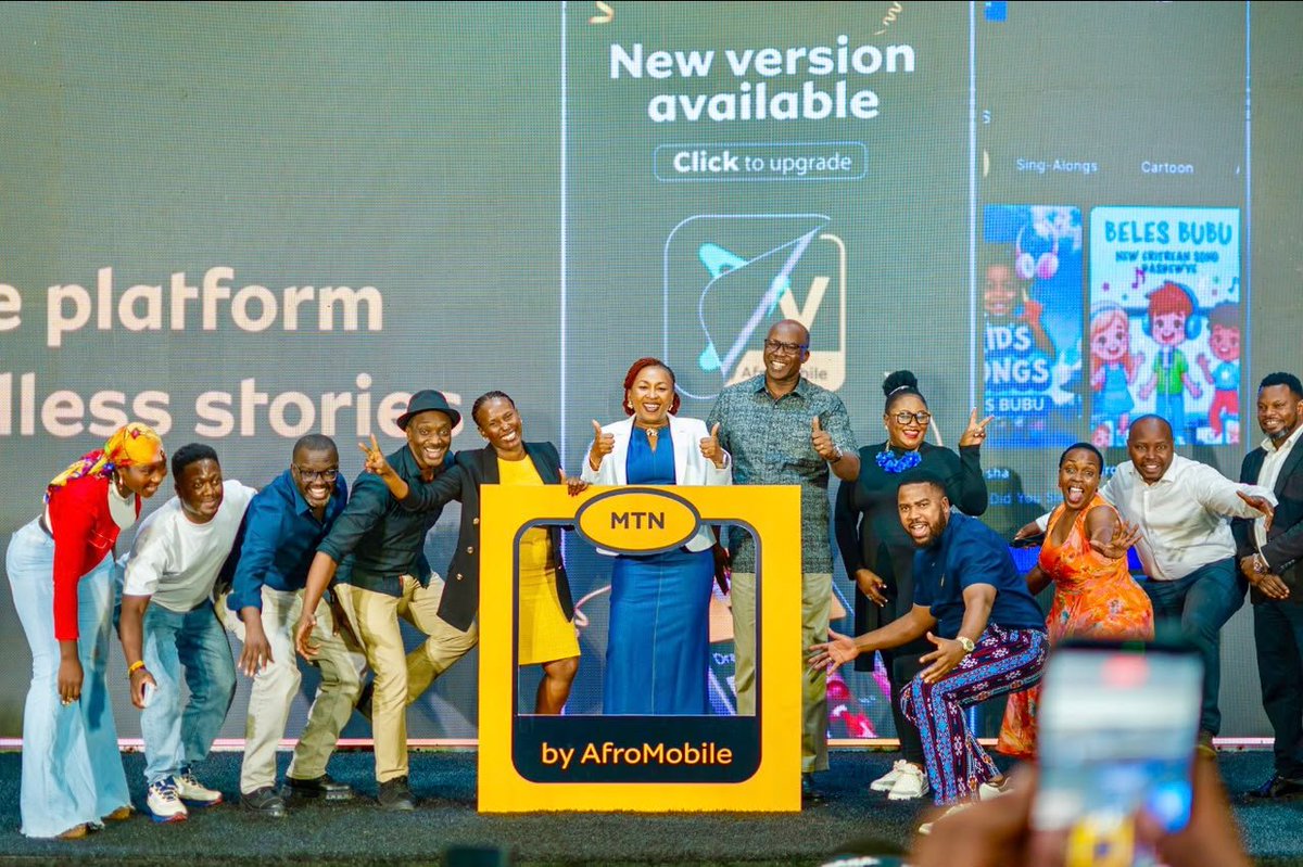 KKariisa's tweet photo. Congratulations, Team @mtnug 

#MTNTVbyAfromobile https://t.co/7JzeNe3RF8