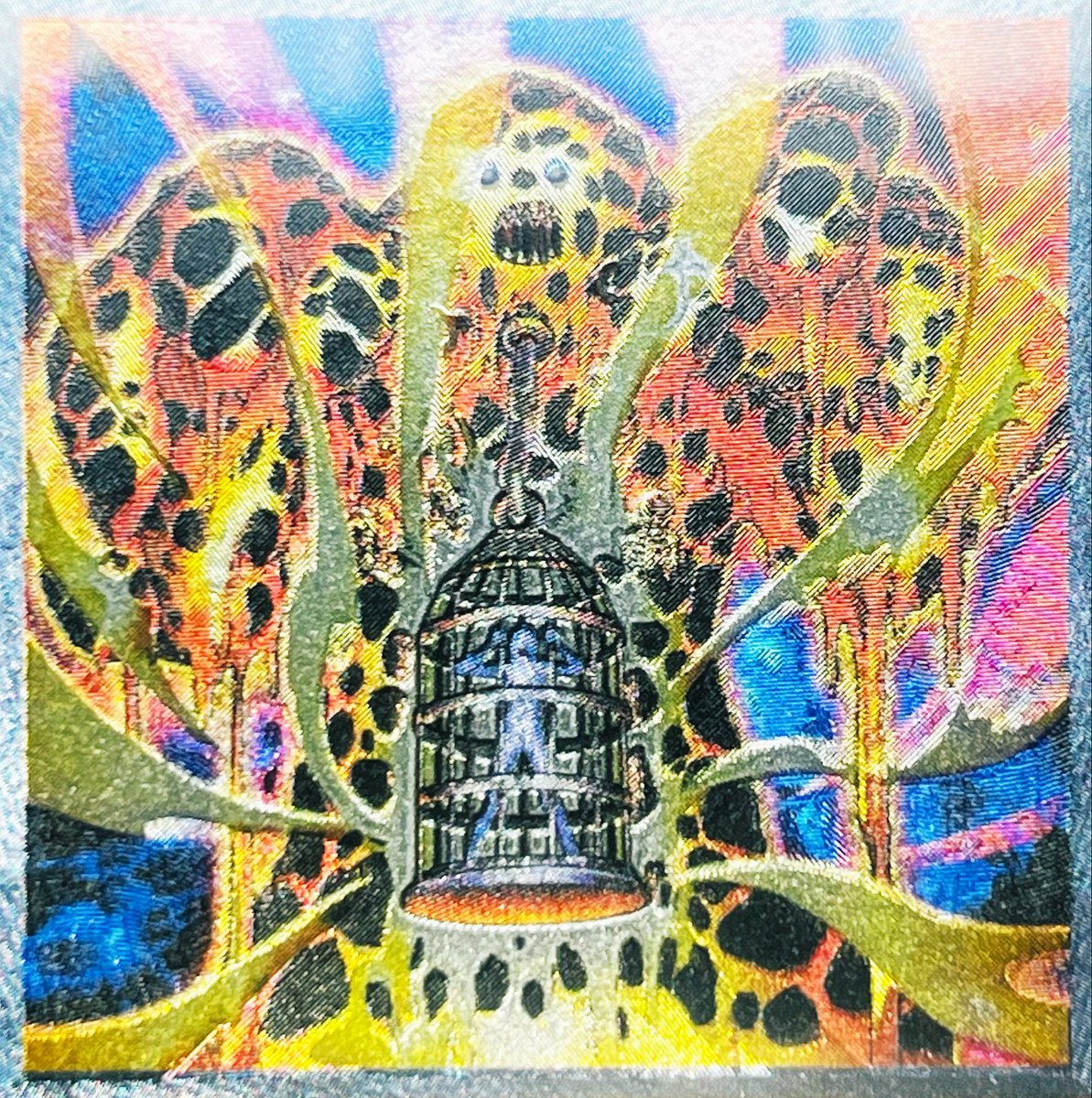 GsanBeans_g's tweet photo. 本日のコレクション紹介

溶岩魔神ラヴァ•ゴーレム  レリーフ

細かい加工が滅茶苦茶綺麗な1枚…早くリメイク来て欲しい。待ちきれないっすわ🤤 https://t.co/Ni0PyKCfXT