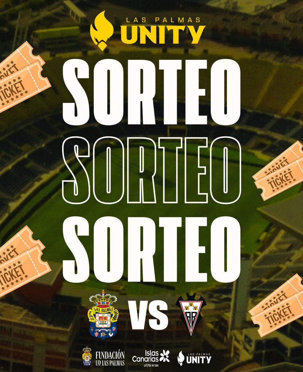 eSports_UDLP's tweet photo. ⚽ ¡Vuelve LaLiga! 💛💙

Arranca una nueva temporada y queremos seguir viviéndola junto a nuestra comunidad en nuestro palco eSport 🎟️

Sigue los pasos y participa en el sorteo de dos entradas para todo un partidazo:

1️⃣ RT + Like 🔃❤️
2️⃣ Sigue a @eSports_UDLP y @UDLP_Oficial
3️⃣ Deja un comentario nombrando a tu acompañante.

⏳ El plazo para participar finalizará el viernes a las 12:00 h.c. y ese mismo día anunciaremos al ganador.