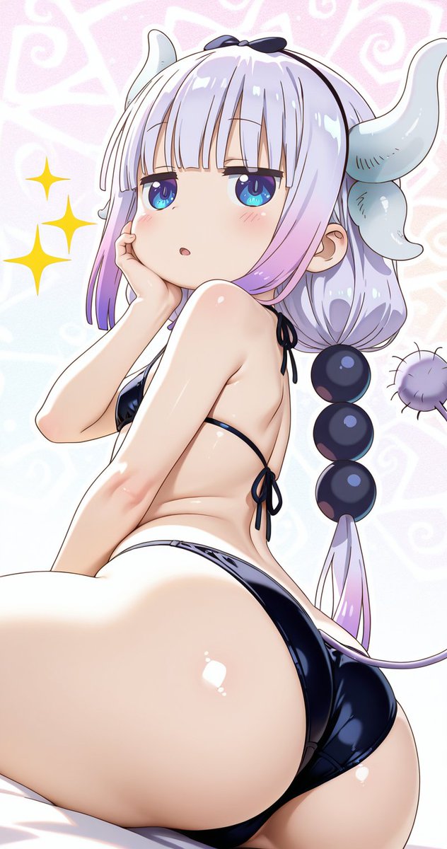 vircraft's tweet photo. 土曜日はメイ土ラゴン曜日！

小林カンナ / Kanna Kamui / 小林さんちのメイドラゴン
SFW anime-style AI fanart. https://t.co/hZ8Gy99lrw