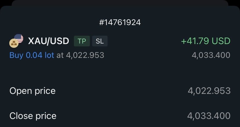 irsha___'s tweet photo. Breaking: 🚨

Made $84.4

Guess I can finally afford my latte this month. ☕

#XAU https://t.co/L7S0ZMBW0e