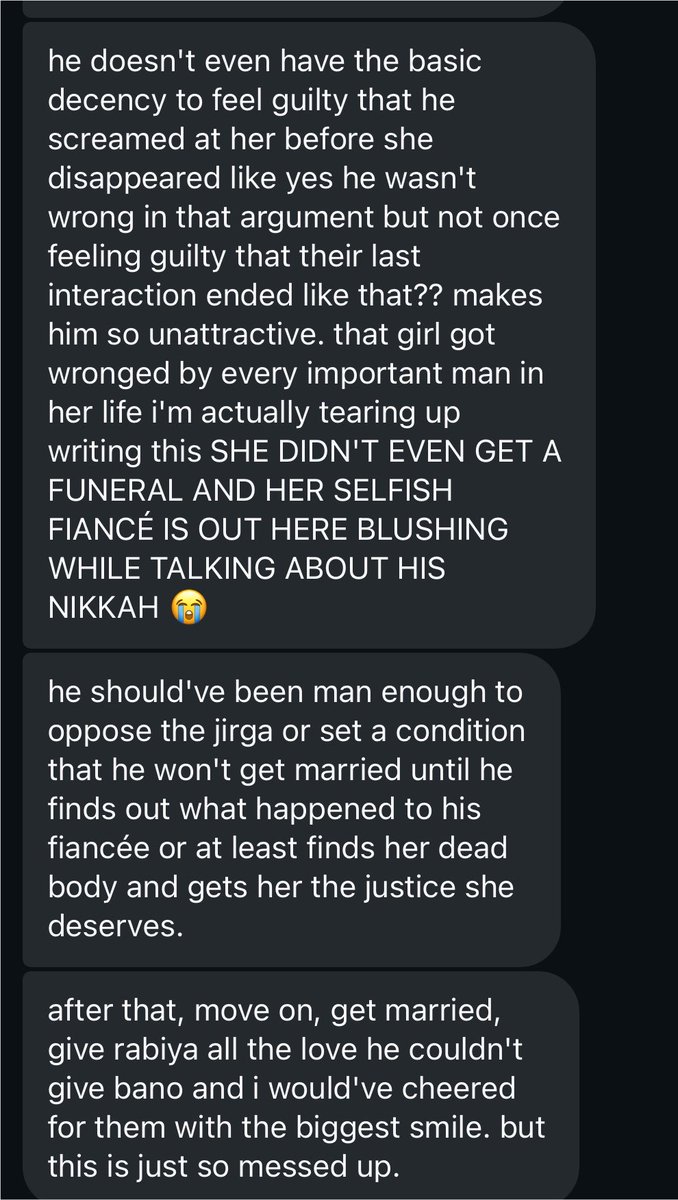 aesahisamajhlo's tweet photo. had the most satisfying sarbuland hate party with yusra i don't even love bano like she does but i agree with every single word here. https://t.co/z5smTuzBxA