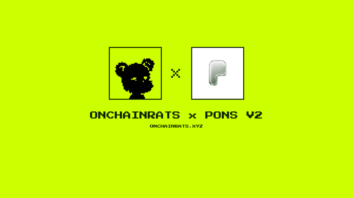 OnChainRats's tweet photo. Moving forward, we are officially live on @ponsdotfamily!

https://t.co/uDINeuLR39

Grab your $CHEESE tokens and burn them in order to claim a whitelist spot for the OnChainRats collection.

Holding this collection earns you passive airdrops of AAPL stock—no wallet connection required.

More info: https://t.co/lA29HTCyNB