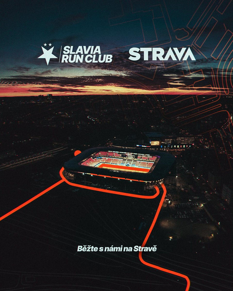 slaviaofficial's tweet photo. 🏃‍♂️🗺️ Běžte s námi na Stravě

Ať už se připravujete na Slavia Run, nebo jakkoliv sportujete, přidejte se do nové komunity aktivních slávistů na Stravě! 

Slavia Run Club 👉 https://t.co/ZD6G6mKYGG https://t.co/v6HsTI7xyS