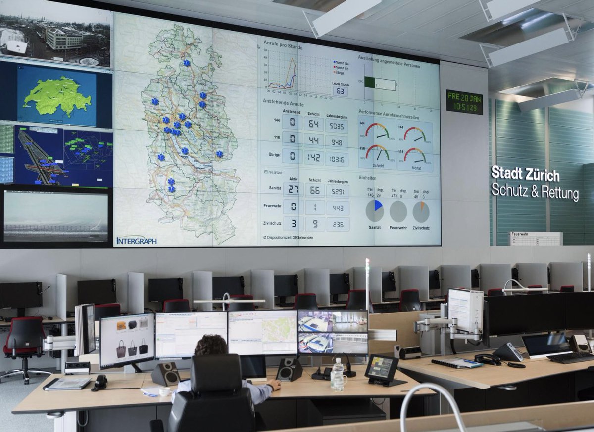AVSGroupAG's tweet photo. We create clever #grid #soc #occ #mcc #controlroom workplaces with avs #intellicontrol & #intelliscreen #askus solutions #SmartCity #cybersecurity #futureworkspace #monitoring #Military #traffic #grid #collaboration #ILS #ergonomie #design #AVpro #cyber #KI #Police SRZH https://t.co/jGKFfRNHgA