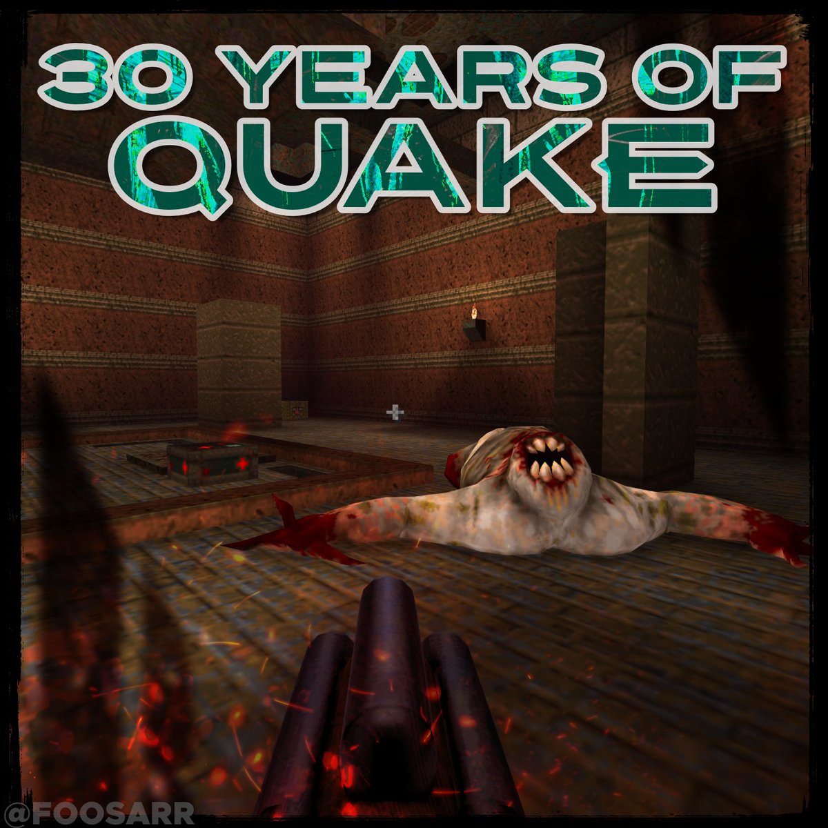 SarrFoo's tweet photo. 30 Years of Quake. In spirit of QuakeCon, I've decided to finally get around to playing through all of the original Quake for the first time. Only a few levels in and I must say how brilliant this game still is...
(1/3) https://t.co/sBmrn8iRtt