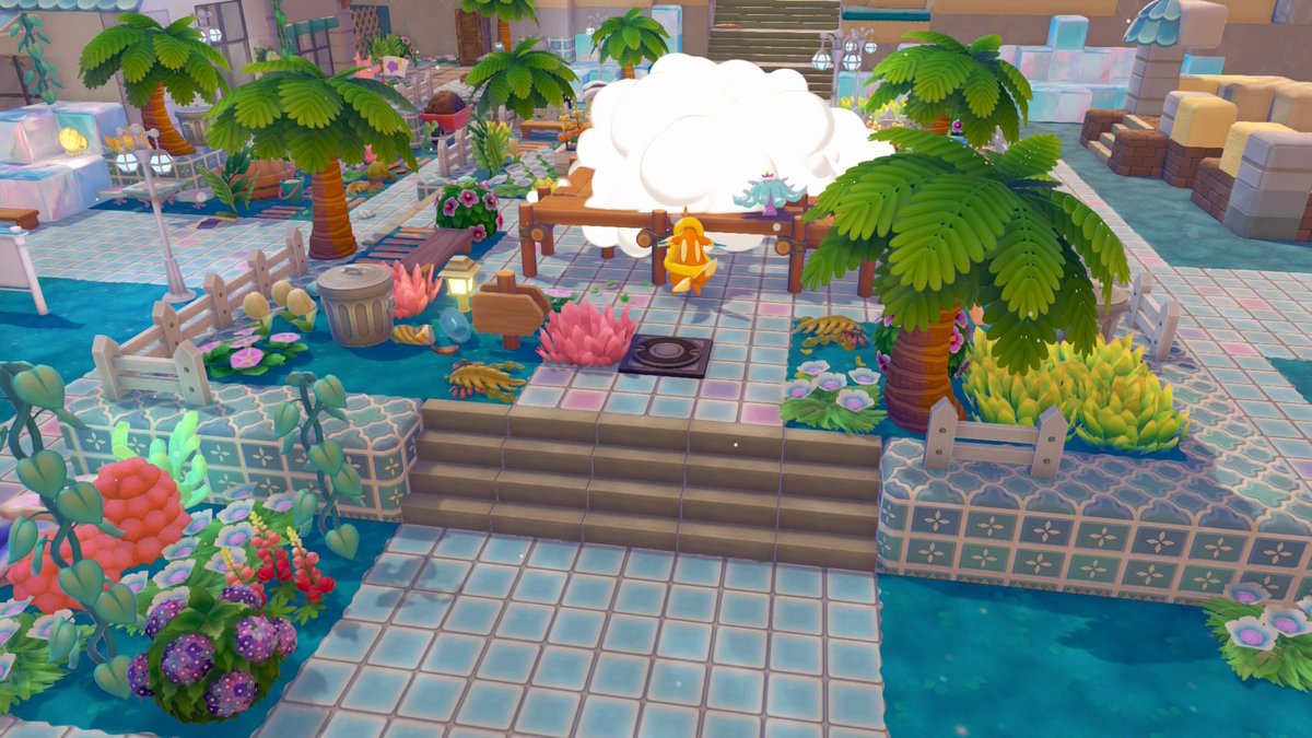 krusty113's tweet photo. Jour 1 sur le dlc de Pokopia ! #pokopia #pokemon #bubblybasin #fondbulleux https://t.co/xafpjxxBm0