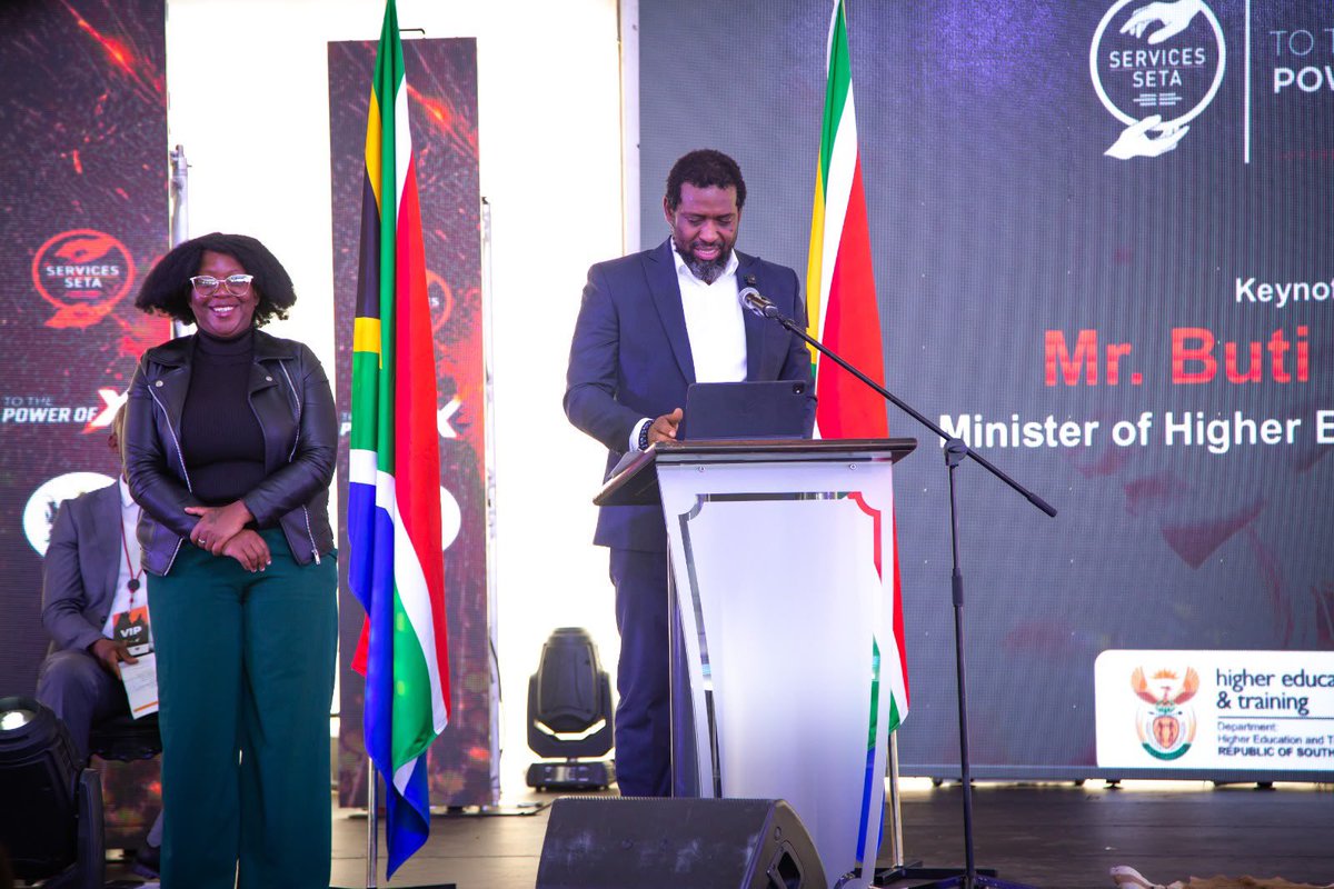 Misah_Mdiza's tweet photo. One opportunity can completely change someone’s career trajectory.
#ServicesSETA #PowerX2 https://t.co/UsRWlpqOW5