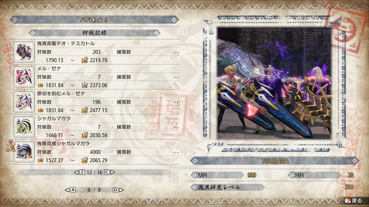 HN_TSUBASA_GS's tweet photo. Steam版シャガル4,000頭
ほそぼそと楽しんでる🍺 https://t.co/SdRFlD1cVq
