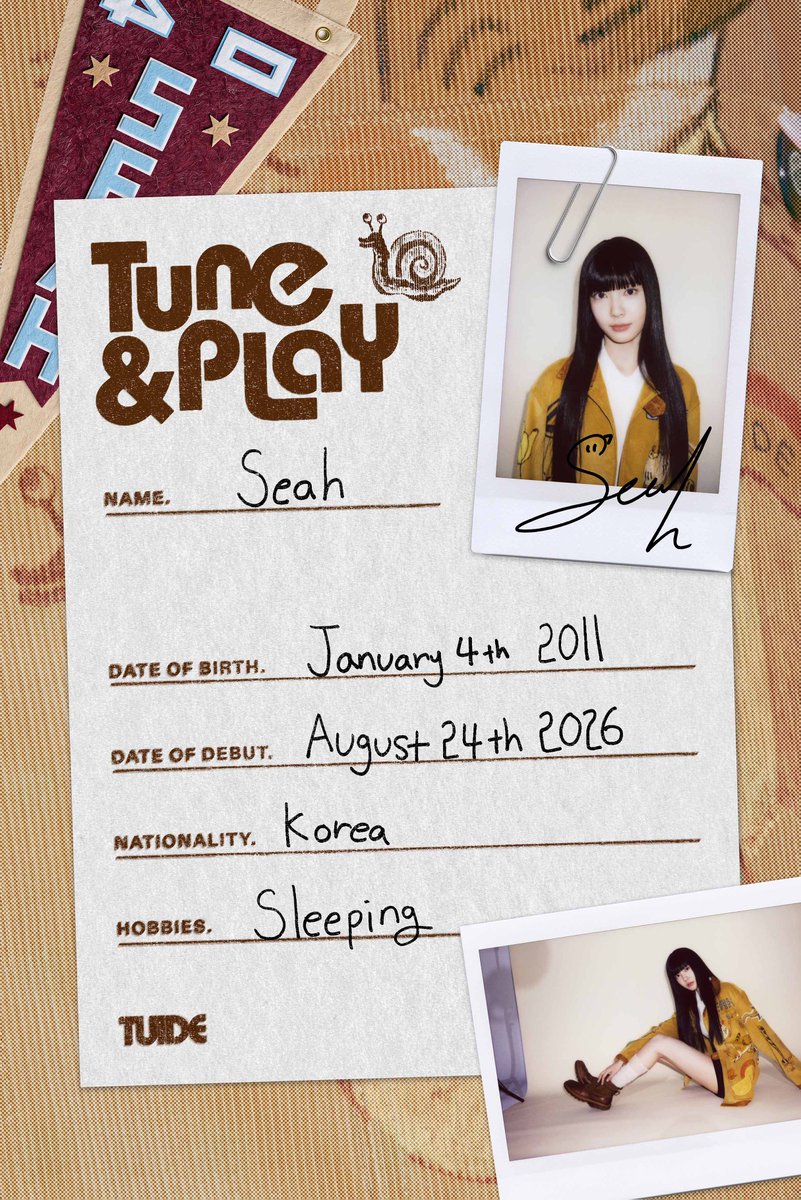 TUIDE_official's tweet photo. Meet TUIDE, one by one! 👋

#JIA #지아
#SAKI #사키
#SEAH #세아
#YIHANI #이하늬

TUIDE The 1st EP [TUNE &amp; PLAY]
2026.08.24 6PM (KST) / 5AM (ET)

#TUIDE #튜이드
#TUNEnPLAY https://t.co/F6XWJqv81B