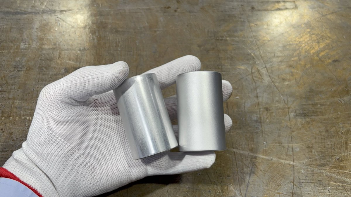 genus_CITIZEN's tweet photo. Sandblasted!

Fully scalable and easy to automate process for future production.

Anti-slip grip with flawless finish.

And it looks amazing! https://t.co/cbr2vJMdLQ