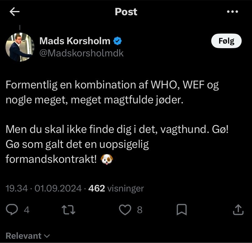 TankerUdennj's tweet photo. @Madskorsholmdk Based Mads som altid! https://t.co/rLiRccSOgu
