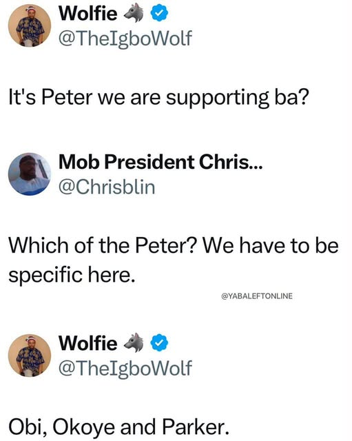 yabaleftonline's tweet photo. Fairs😂😂 https://t.co/v0McEiNd3d