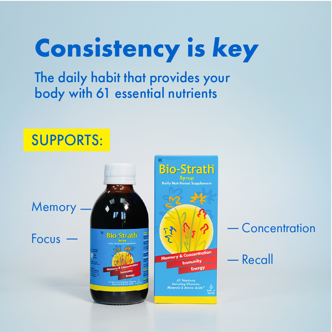 BioStrath_SA's tweet photo. 📚 Exams are around the corner!
What does exam season look like in your home? Extra revision, earlier bedtimes, or plenty of encouragement? 💙

We recommend making Bio-Strath part of your child's daily routine to support memory and concentration. Consistency is key. https://t.co/5LuCeRstt2