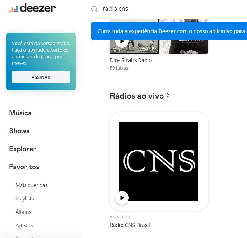 radiocns's tweet photo. De forma #gratuita, dá pra ouvir a programação ao vivo da #CNS no #Deezer ► https://t.co/RGoQ6aAIOn 🎧️ ✌️ 

#Aradioqueligavoce #hitz #Canoas #webradio #MúsicaBoaNaLoja #Playlist #radioonline #sextou
#music #FanáticosPorMúsica #finde #Brasileirão #Omelhordopop #Inter #Gremio https://t.co/abU6YmUJr2