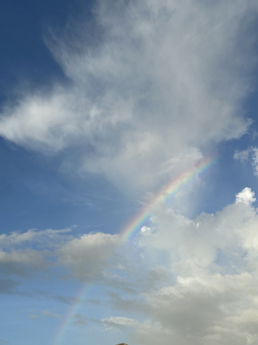 SusanZanca14's tweet photo. ๐ What a beautiful way to welcome the weekendโฆ a rainbow over the beach and a heart full of gratitude. โจ
#HappyFriday #WeekendBlessings #Grateful #BeachLife #NatureLover https://t.co/idueQMr1h5