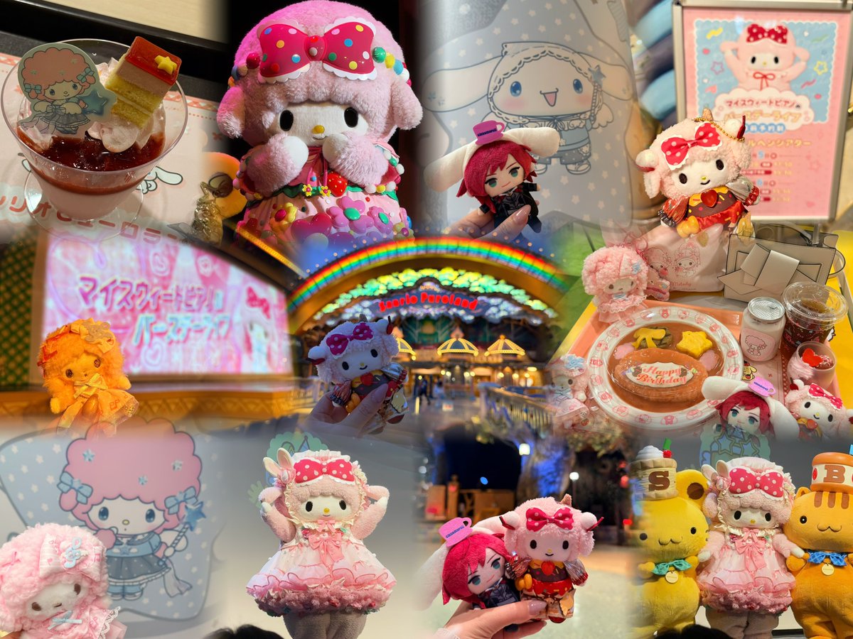 s______how's tweet photo. 〜.*･ﾟ0️⃣7️⃣0️⃣5⃣＆0️⃣7️⃣0️⃣6️⃣✧︎*。〜

ろれぱぺ連れてだいすきなピアノちゃんのお誕生日をお祝いしてきたよ🎹💗 https://t.co/huDToIaosL