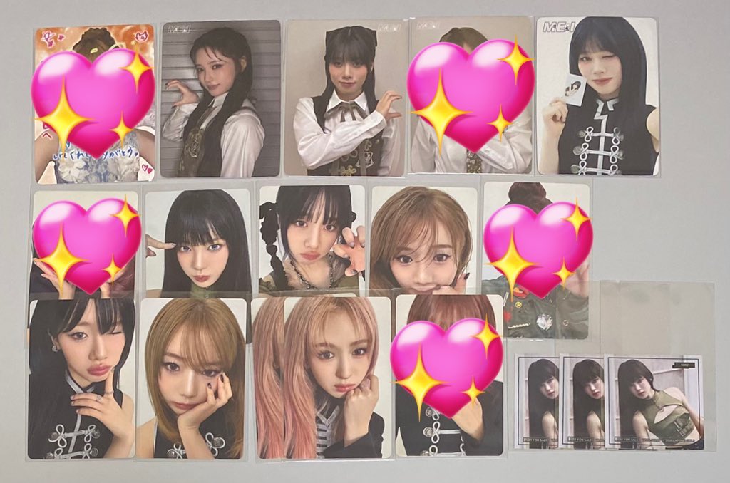 g_hga's tweet photo. 【交換】ME:I ミーアイ 花咲く道 トレカ 特典

譲→櫻井美羽 高見文寧 清水恵子 山本すず
(画像参照)

求→笠原桃奈(予約キャンペーン右.タワレコ.B.通常.ステッカー)
村上璃杏(ステッカー)

郵送希望。宜しくお願いします。 https://t.co/6ecZ6G4RLQ