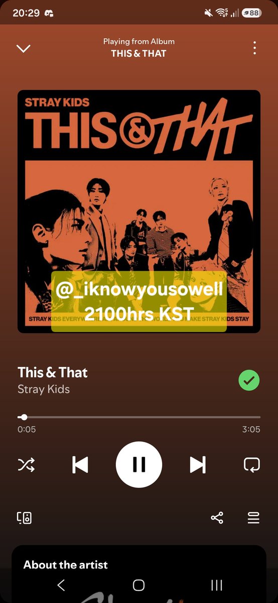 _iknowyousowell's tweet photo. @_iknowyousowell 

2100hrs KST

#StrayKids #스트레이키즈
#THIS_AND_THAT
#This_and_That_BurningTime https://t.co/kJFTsnjK44