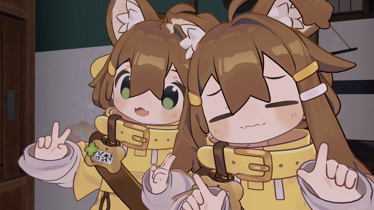kiyoVRchat's tweet photo. お姉ちゃんとまめひなた併せ！ https://t.co/k6lmgsa4W8