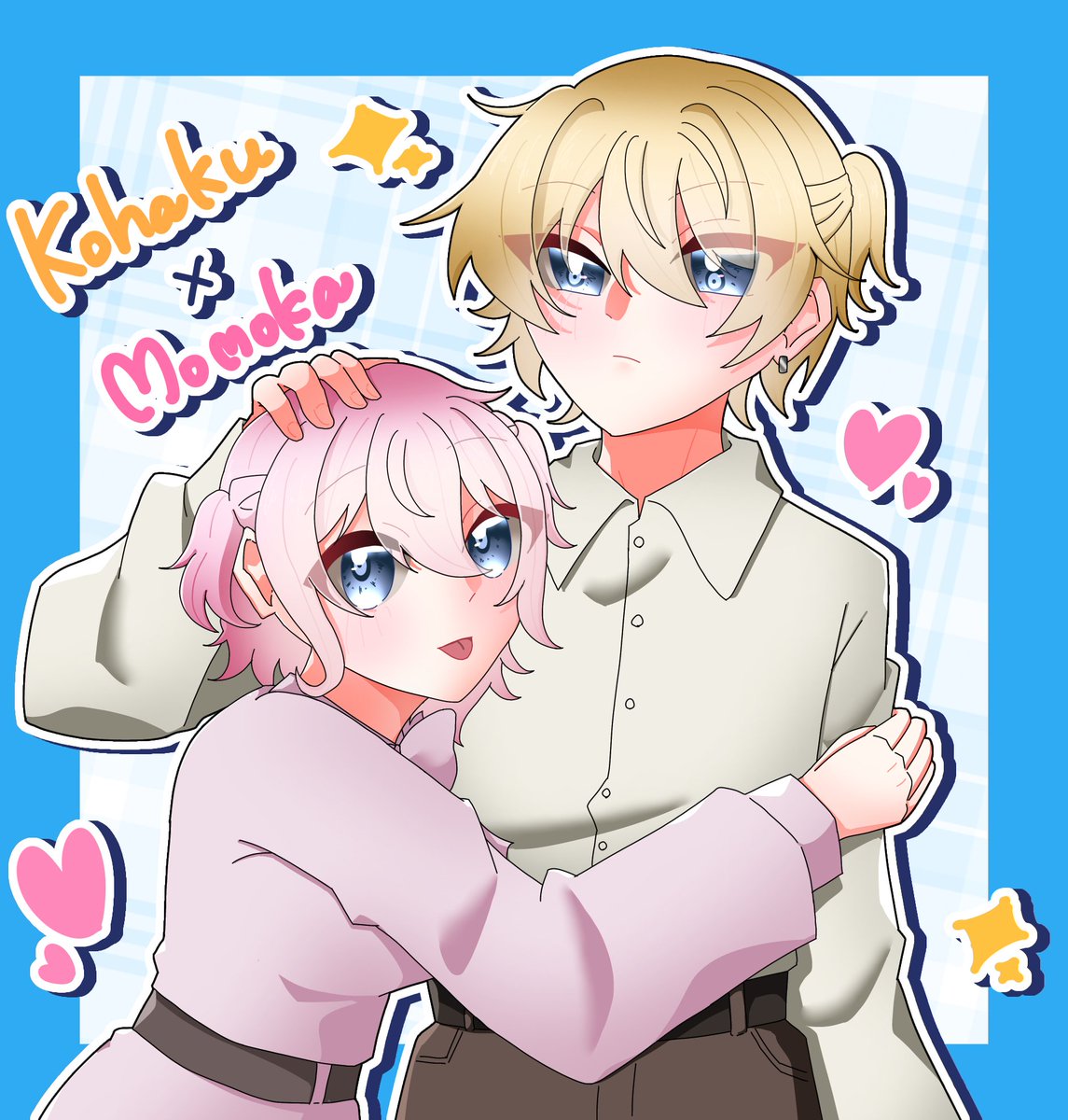 Starlight_257's tweet photo. 💛🇱 🇴 🇻 🇪🩷
 #創作男女  #OC  #創作 https://t.co/WJNbKS9r56