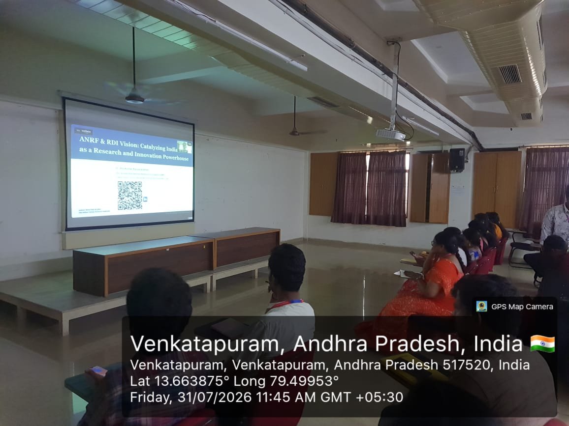 AITSTIRUPATI's tweet photo. 🔬 The ANRF session on Strengthening Scientific Research &amp; Innovation in HEIs was successfully conducted by IIC, AITS Tirupati.

Thanks to Dr. Shivkumar Kalyanaraman, our Principal, faculty, students, and the IIC team for making the event a success.

#AITSTirupati #IIC #ANRF https://t.co/y1bfEwsKcs