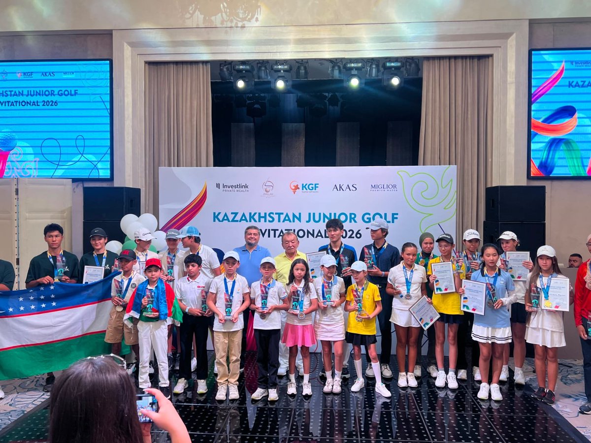 officialmys's tweet photo. Qazaxıstanın Almatı şəhərində keçirilən qolf üzrə “Kazakhstan Junior Open 2026” beynəlxalq turnirində təmsilçimiz 🥇Emin Rzayev birinci yerə layiq görülüb.
Təbrik edirik!🇦🇿

#Gənclərİdman #AZESport #birki̇mi̇bi̇rli̇kdə https://t.co/0pY29k46jj