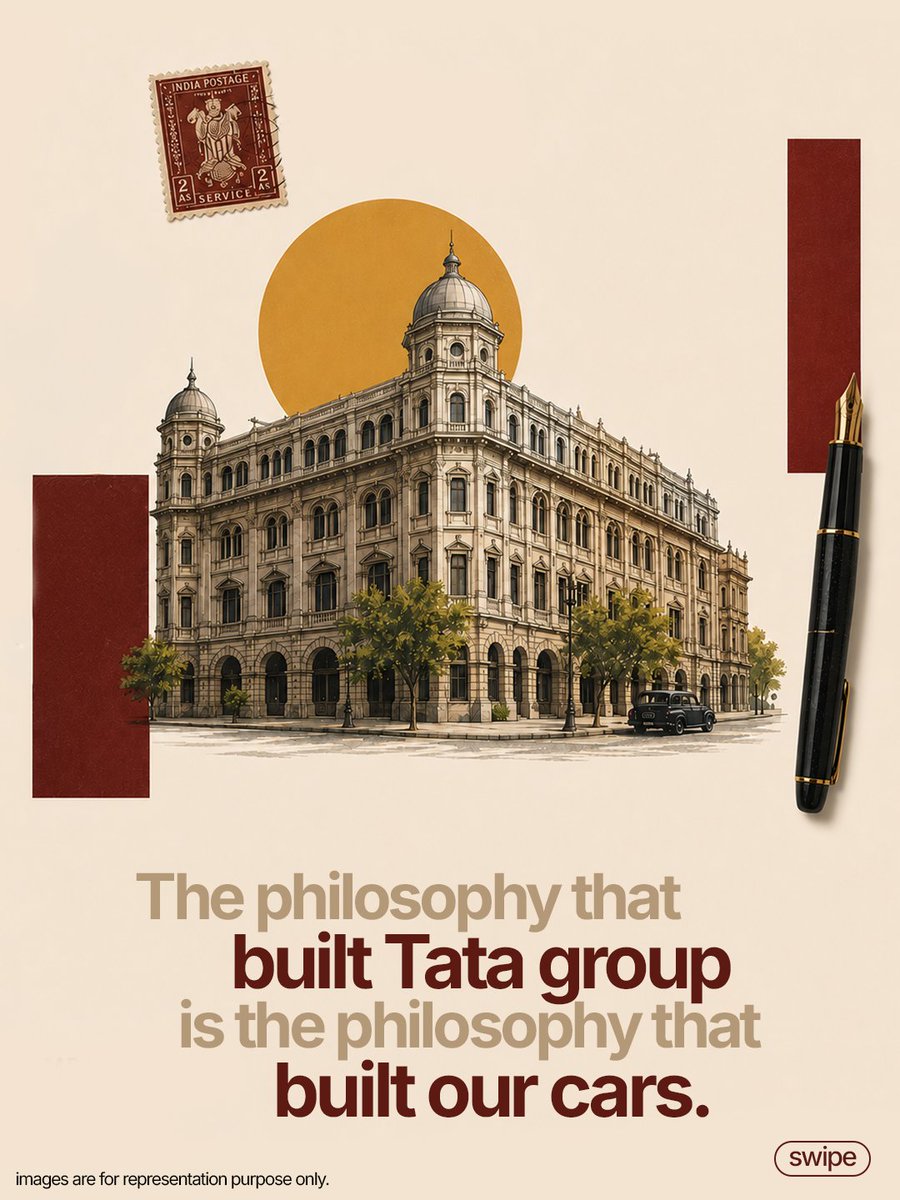 TATA_CARS's tweet photo. How Far is Too Far?
History remembers what was built.
We remember what made it possible.
21 days until you find out.
But first… A thread. 👇
#ThisIsTata
#HowFarIsTooFar https://t.co/BAZQp5Mn0u