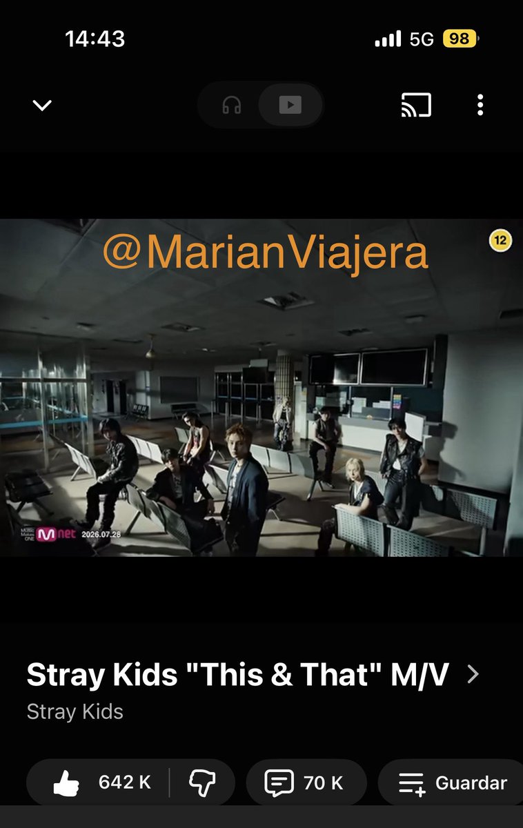 MarianViajera's tweet photo. @Stray_Kids YouTube Music 

#StrayKids #스트레이키즈 #THIS_AND_THAT #This_and_That_BurningTime https://t.co/R8hKY11eWj