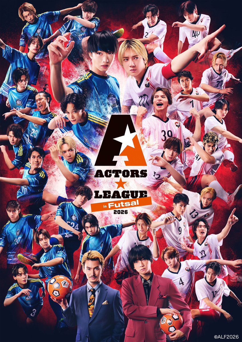 hrk_sana's tweet photo. 『ACTORS☆LEAGUE in Futsal 2026』
ビジュアル公開！！！

アクターズソサエティ株式会社の関西エリア所属

Cheeky Blue Houns 佐奈宏紀でございます🌈
前回に引き続き、熱い試合をご期待ください！
応援よろしくお願いします☺️

#アクターズリーグ⚽️ https://t.co/NXmTuARp9Y