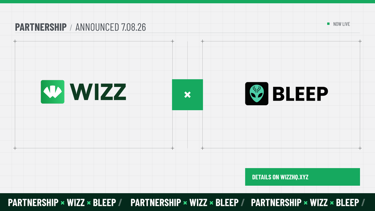 WizzHQ's tweet photo. Happy to partner with @bleeep_xyz 

Looking forward to building together and creating more value for the @virtuals_io ecosystem.

More soon.. https://t.co/gufj7naFin