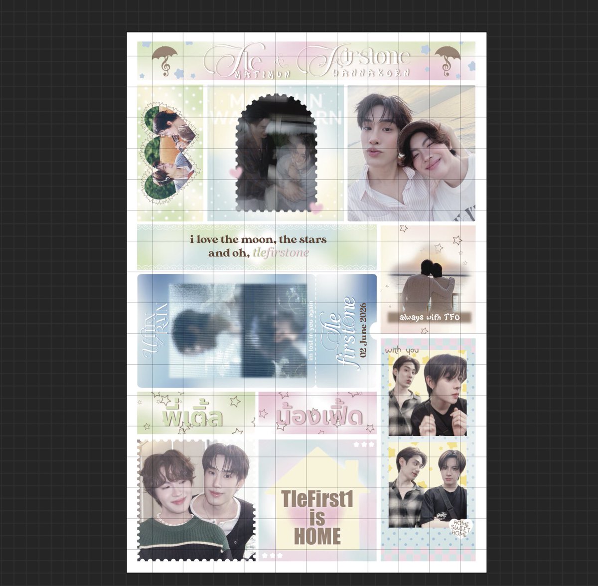 foundmyyy's tweet photo. ♬⋆.˚𝄞⋆ 𝑝𝑙𝑠 𝑘𝑖𝑛𝑑𝑙𝑦 𝑟𝑡 before use

⌗ Giveaway 4x6  𝑡𝑙𝑒𝑓𝑖𝑟𝑠𝑡1 stickers

💌 : https://t.co/6piQOO6JYU

⛔️do not repost &amp; personal use only
 #TleFirstone #เติ้ลเฟิร์สวัน
#Tle_mtm #Firstone
꒰ @TLE_mtm @firstone_wnk ꒱ https://t.co/HjZ58Vasr1