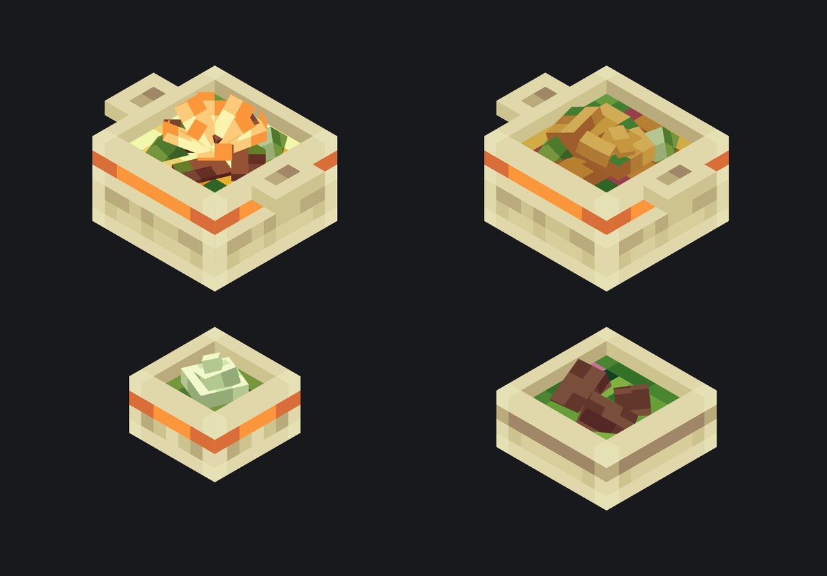 wangxizhidi_'s tweet photo. #minecraft #lowpoly #pixelart #Blockbench https://t.co/4bwh9JngYk