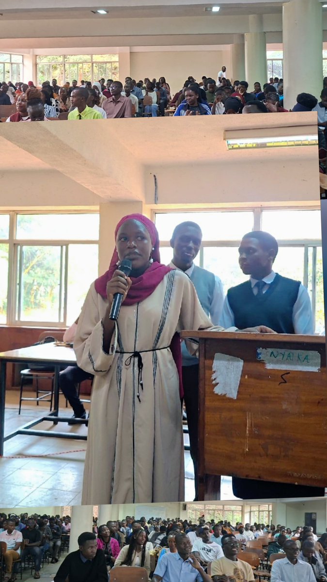 hudahnakatoAma1's tweet photo. Orientation week, 2026/2027.
It was an honour to orient the freshers about the @emergingleader_ this year. From  the general orientation, to college orientation to mugosa orientation at Makerere University 
#bettersafethansorry
#makerereuniversity
#students https://t.co/52KOF16erm