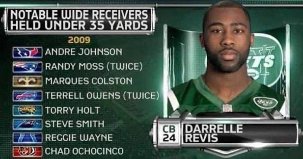 AustinAbbott's tweet photo. Would y’all take this deal?

Score 1 TD: $10M
Don’t score: 10 years in prison

You run 100 routes from your opponent’s 10 yard line but you’re lined up against prime 2009 Darrelle Revis https://t.co/8OlOB0Z8Ny