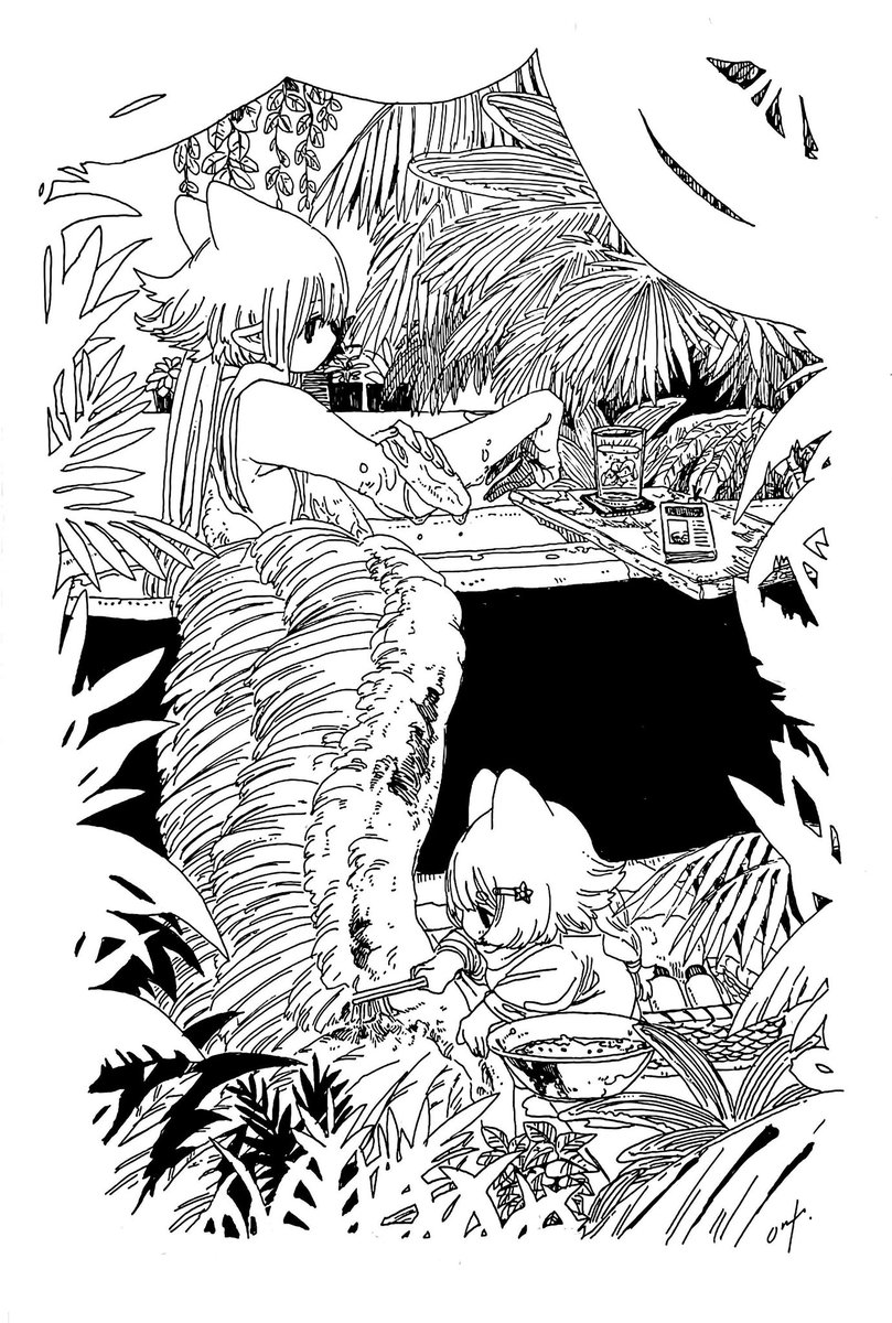 omitasi's tweet photo. ペン画 https://t.co/JRYNGGMipq