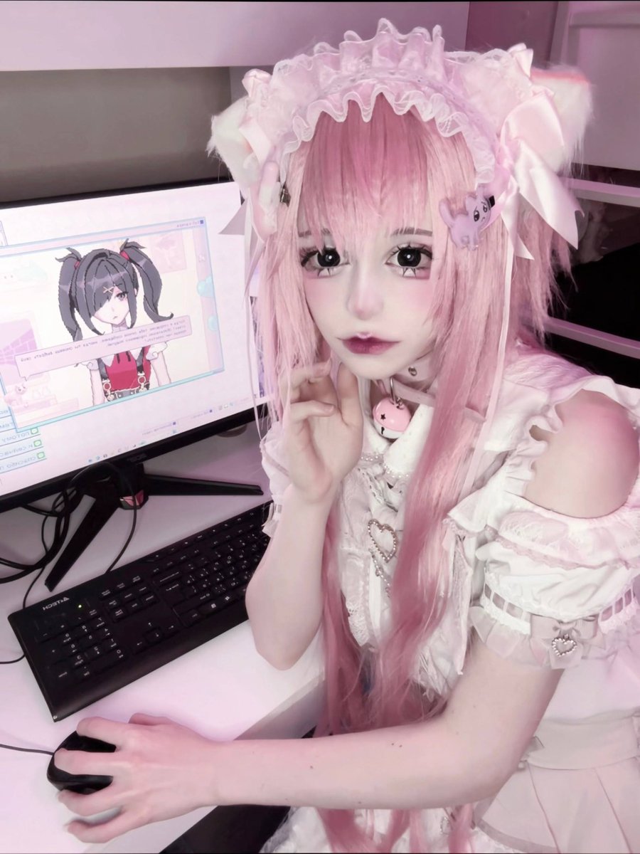 chiyorrin's tweet photo. again P-chan

#needystreameroverload #地雷系 #cosplay #nso #cosplayer #needystreameroverloadcosplay #ryousan #ryousangata #pchan https://t.co/IOzyhdnWuI