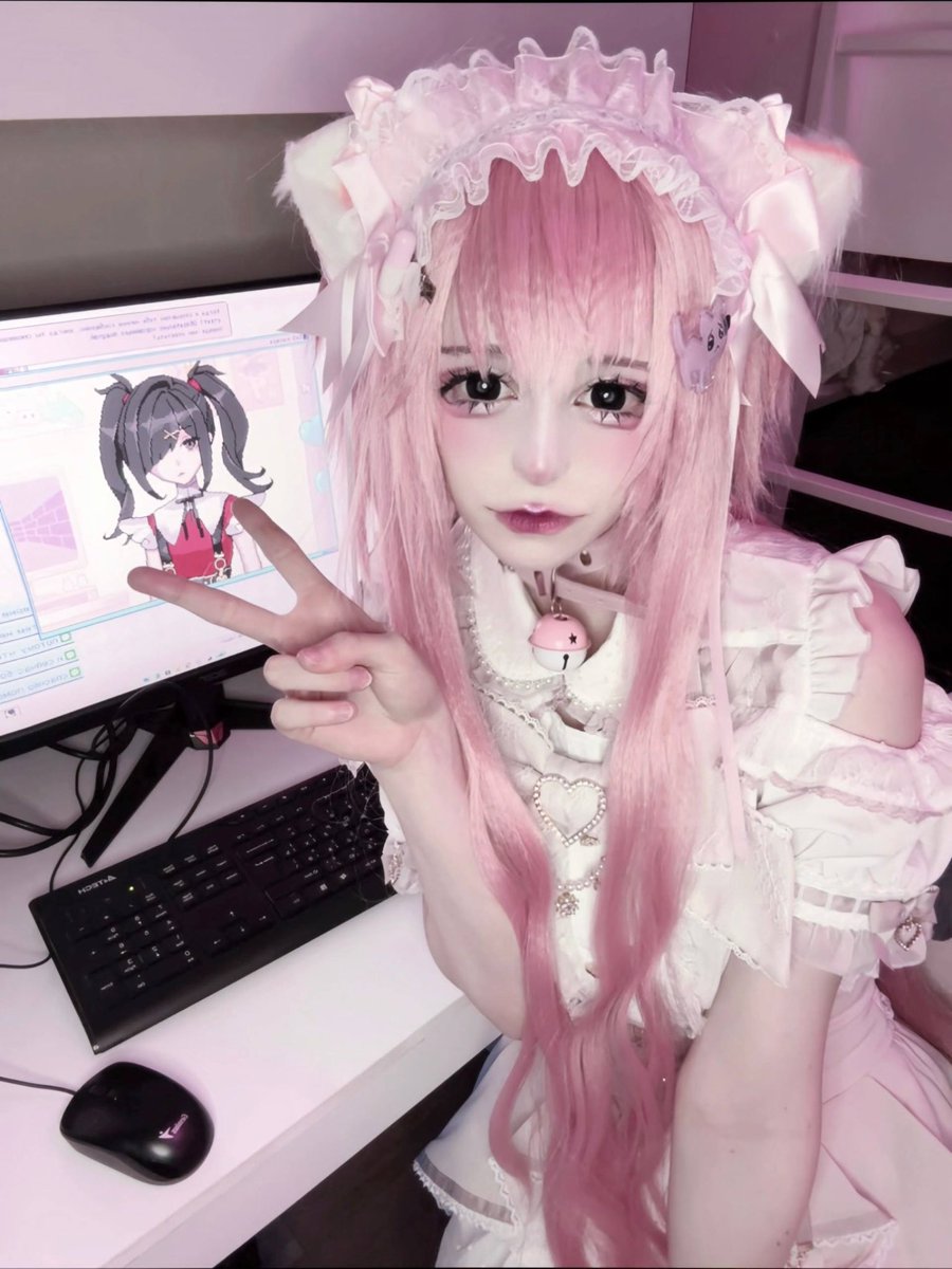 chiyorrin's tweet photo. again P-chan

#needystreameroverload #地雷系 #cosplay #nso #cosplayer #needystreameroverloadcosplay #ryousan #ryousangata #pchan https://t.co/IOzyhdnWuI