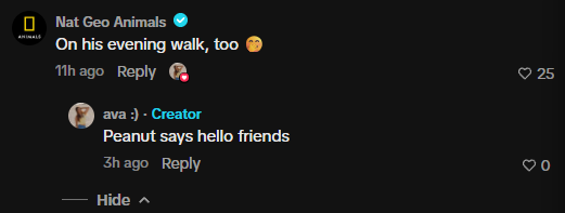 einsteindevs's tweet photo. There is a frog going super viral on tiktok right now and is an IRL pepe

A girl just created an iconic frog meme that everyone is using in the comments 

In the comments she even gave the frog a name when she replied to national geographic account

peanut

https://t.co/NtUdirtz4f

over a million views in the last day alone and getting interactions with big brands in the comments