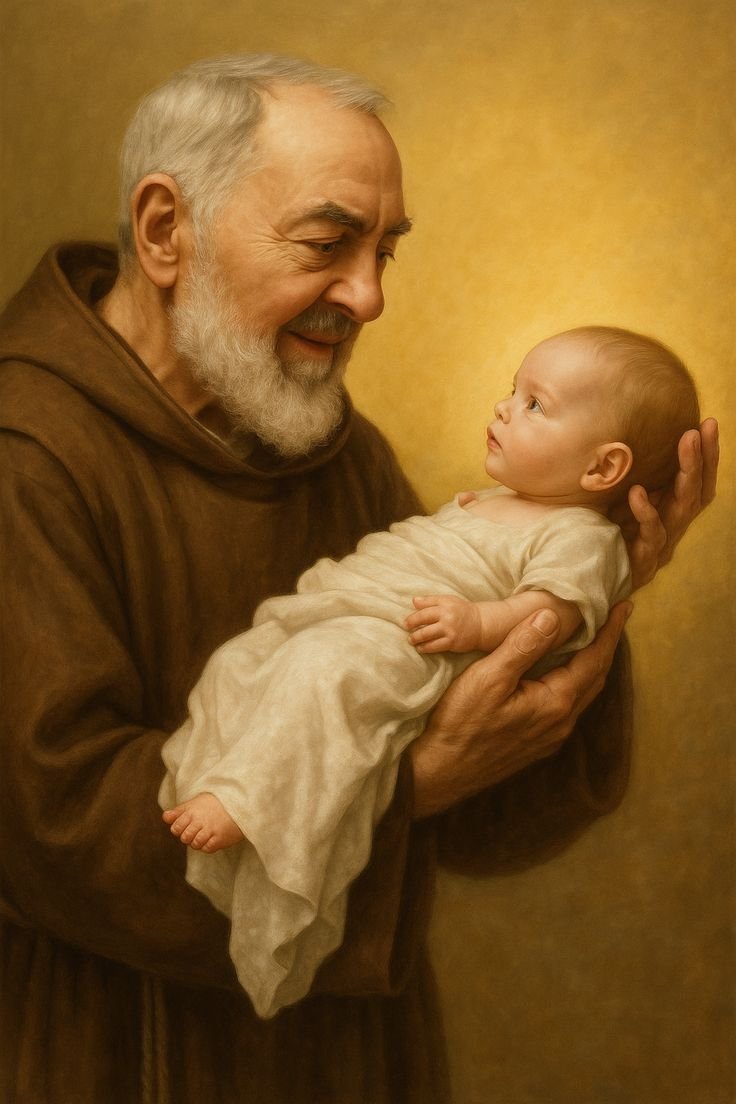 JustAdaugoijele's tweet photo. “When parents pray for their children, God hears them, angels move, and great things happen. Pray with faith, and do not worry."

                - St. Padre Pio https://t.co/PNYv8gJtBs