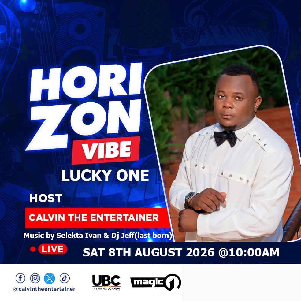 ubctvuganda's tweet photo. Saturday Sorted; Pass by &amp; experience the unmatched vibrational frequency💥
Guests;
✨ @NinarozMusic ✨ @OmaAfrikana256
✨ Lucky One 

Hosted by legendary @calvinug
#UBCHorizonvibe https://t.co/rxWTWh1zun