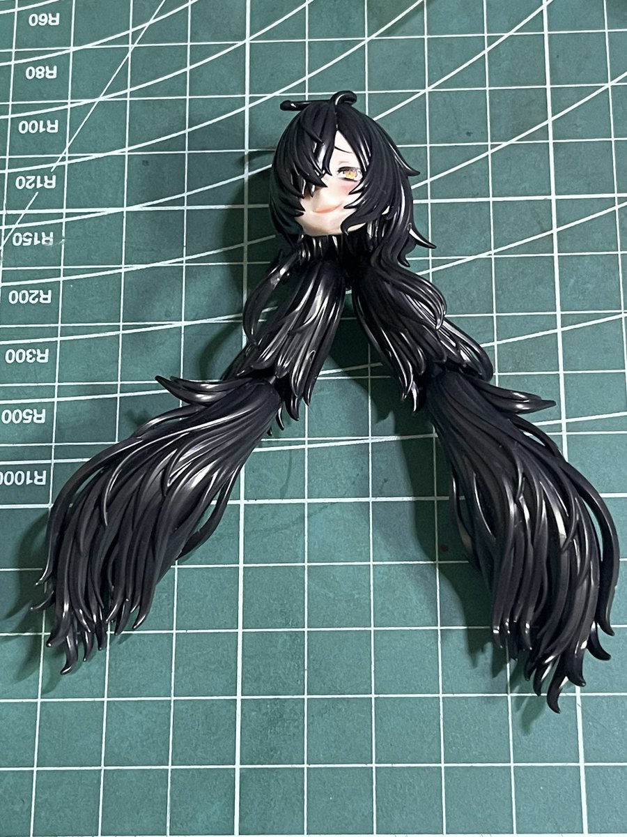 riqua1216's tweet photo. 今日の進捗
メガミデバイス 皇巫 ツクヨミ レガリアを組み始めたよ https://t.co/ZGksaMzSuu