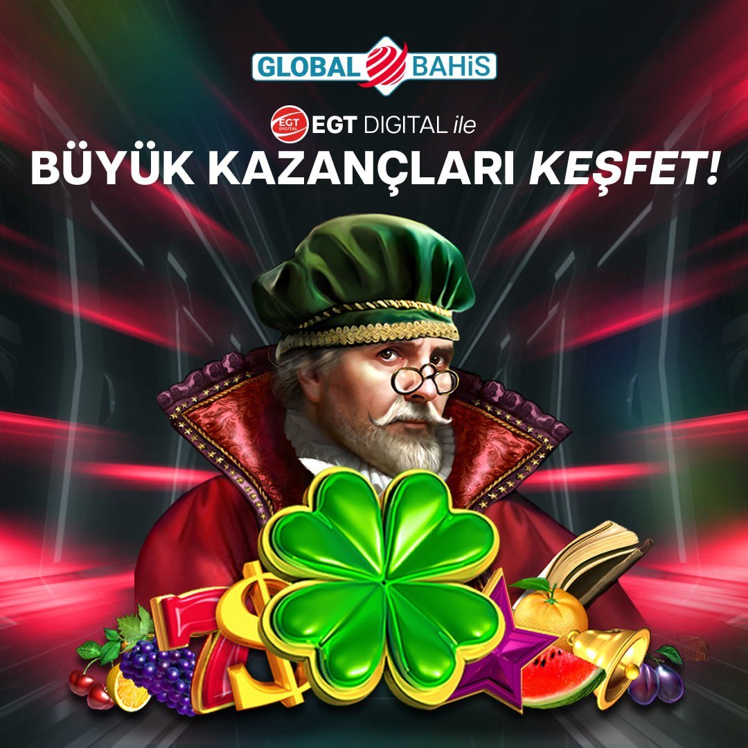 globalbahis_tr_'s tweet photo. Büyük kazançların kapısını arala! 💰

EGT Digital ile şansını zirveye taşı 🎰

En popüler slot oyunları seni bekliyor!

Hemen oyna, kazancını katla! 🚀

https://t.co/F5nQ8s0lus https://t.co/NqIZE8mT09