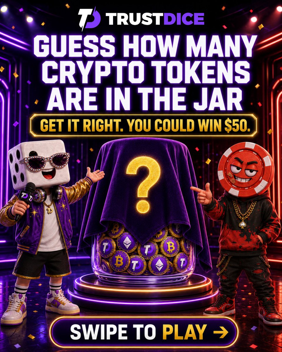 TrustDice's tweet photo. 67? 420? 696? 👀 Don’t copy the replies.. COUNT THEM. 🪙

💰 $50 is up for grabs
🔗 Enter here: https://t.co/vpFCdCveQv

Drop your TrustDice username + ONE guess below and tag a friend who thinks they can beat you.

⏳ Comments lock in 48 HOURS.

🔥 50 REPOSTS = WE DROP A HINT
🚨 100 REPOSTS = EVERYONE GETS ANOTHER TRY

You might want that second guess.. just saying. 😈