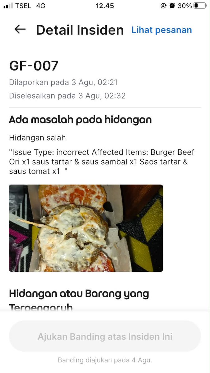 suarawargatxt's tweet photo. Akhirnya ketahuan juga pelaku pengembalian dana sebanyak 6x 😂 To: Fery f. Komen sayurnya gk lengkap, coba beli di lain gk pake sayur harus bayar dulu baru dapat sayur, trus dia bilang porsinya sedikit tp bolak balik beli dan komplain pengembalian dana, mau makan gratis ya mas??? Kami bukan penyedia MBG mas, masnya klo mau makan gratis sekolah lagi aja.. Btw selama ini selada selalu ada deh kyknya modus aja supaya bisa dikembalikan uangnya

Trus dia ajukan pengembalian dana dengan alasan sayur gk lengkap Selanjutnya dia beli burger itu lalu tanpa sayur klo dia ngajukan pengbalian dana Selama ini aku pikir memang kesalahan dr kita tp pas di teliti kom dia mulu yg komplain pengbalian dana jd kesel pas tau slalu org yg sama

Td gk sengaja liat dia kasih bintang 2 eh kok lantainya sama kyk yg di insiden Akhirnya tau nama org yg makan gratis selama ini🙈🤣🤣

cc keyburger id